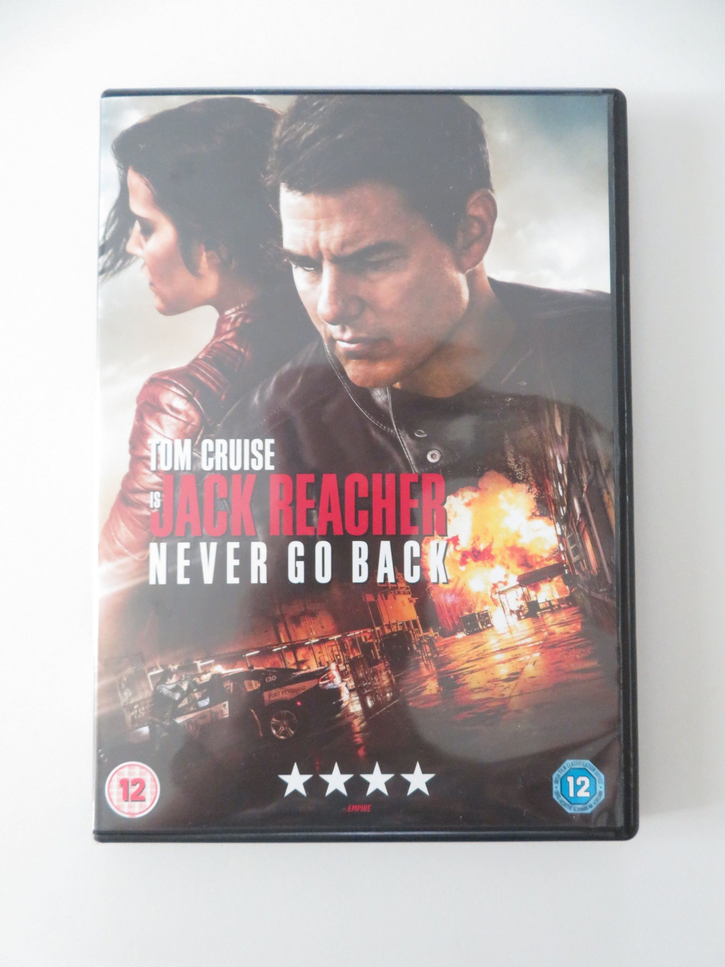 Jack Reacher: Never Go Back (DVD) Tom Cruise Cobie Smulders 2016 Region 2 Movie posters