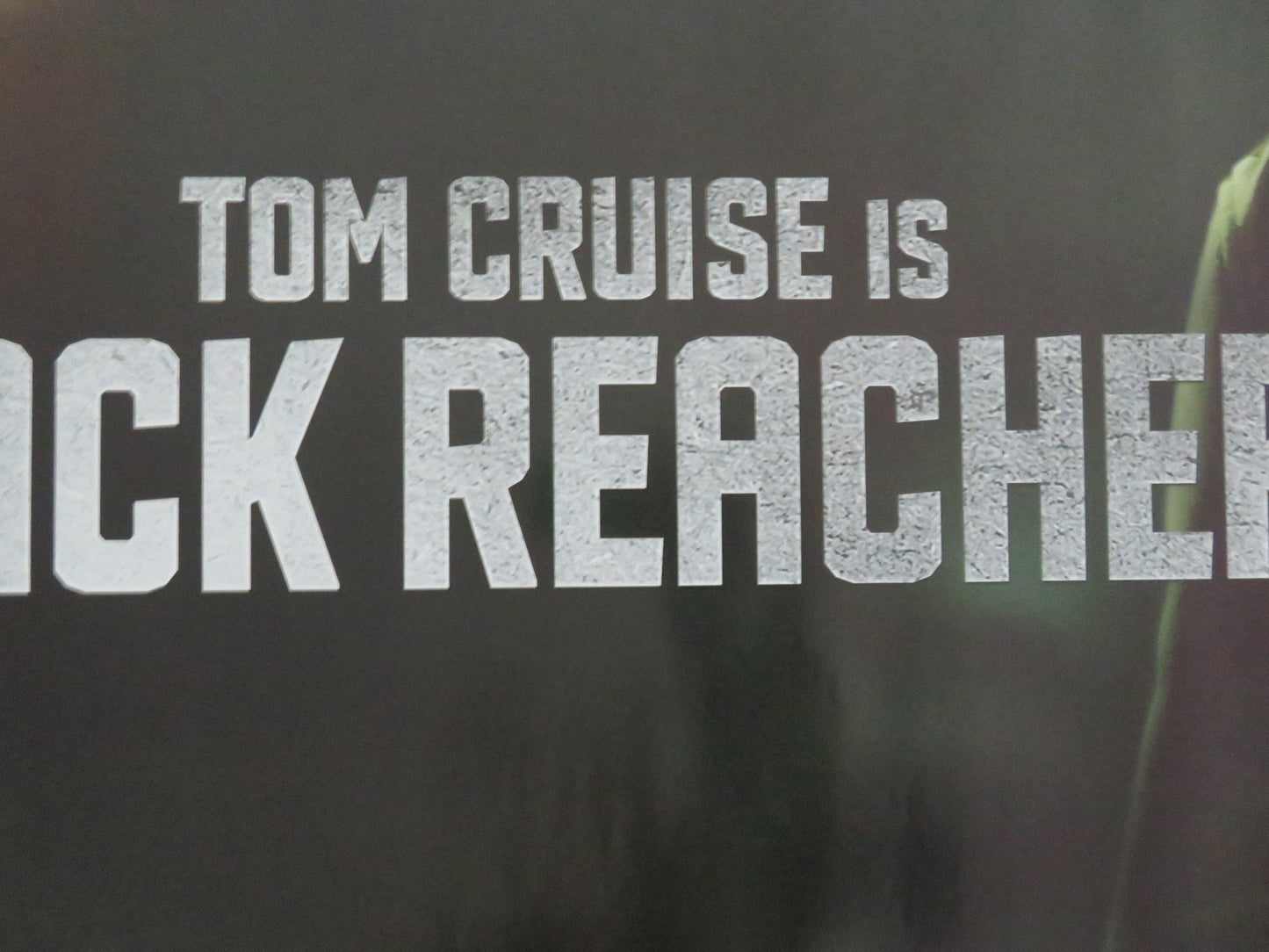 JACK REACHER UK QUAD ROLLED POSTER TOM CRUISE ROSAMUND PIKE 2012 Movie posters