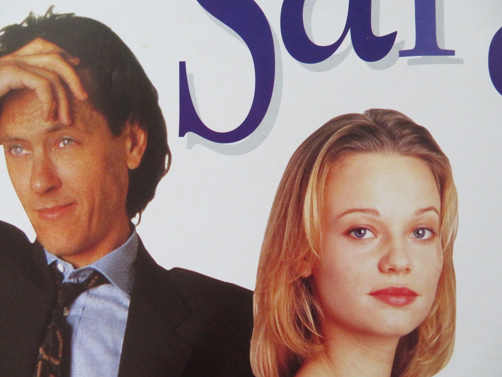 JACK & SARAH VHS VIDEO POSTER RICHARD E. GRANT SAMANTHA MATHIS 1995 Rendezvous Cinema Movie posters