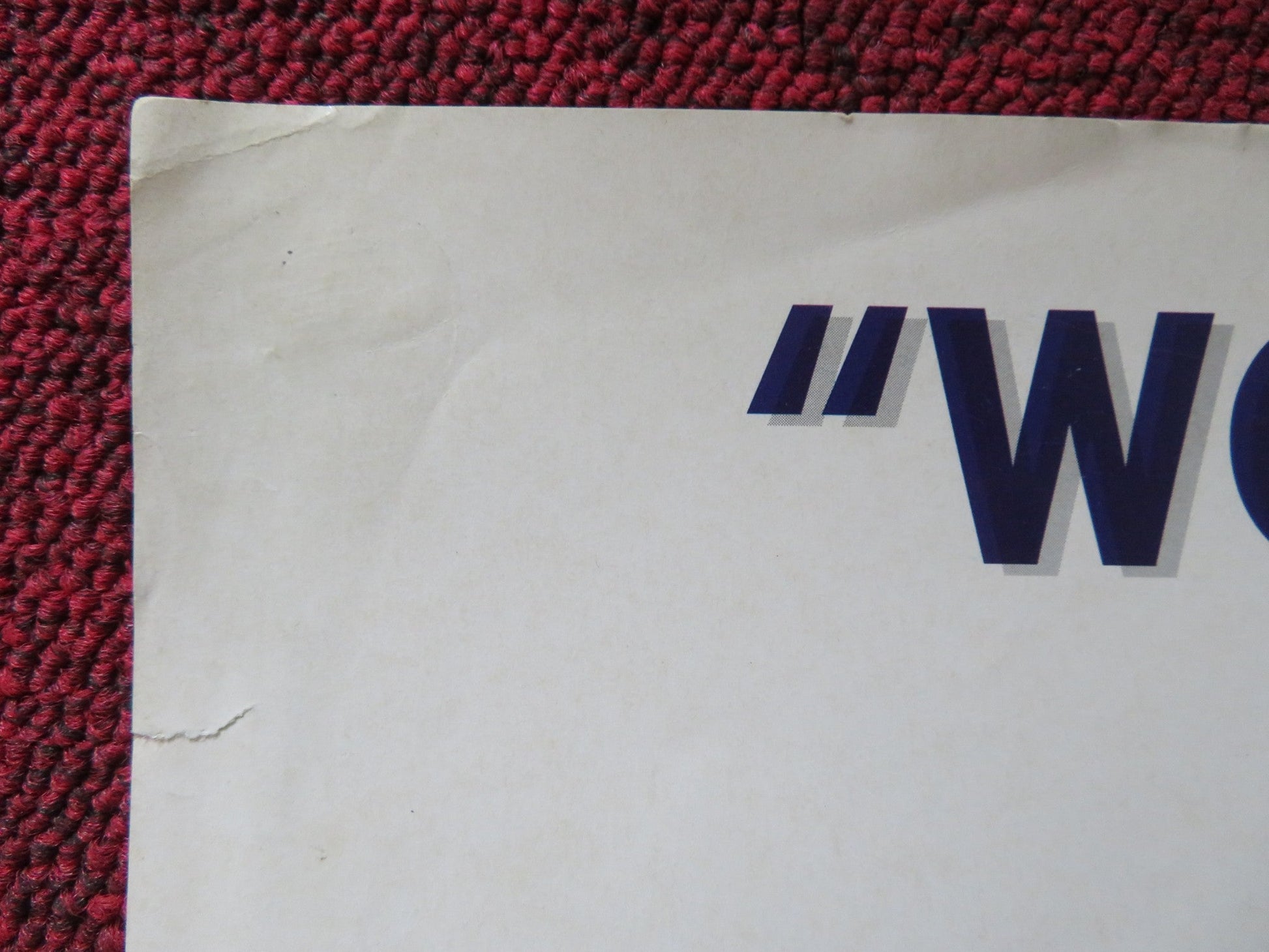 JACK & SARAH VHS VIDEO POSTER RICHARD E. GRANT SAMANTHA MATHIS 1995 Rendezvous Cinema Movie posters