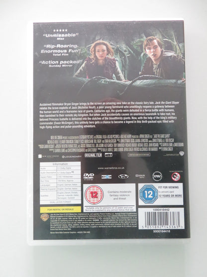 Jack the Giant Slayer (DVD) Nicholas Hoult Ewan McGregor 2013 Region 2 Movie posters