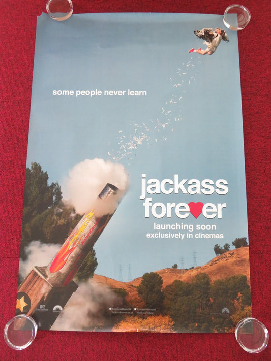 JACKASS FOREVER US ONE SHEET ROLLED POSTER JOHNNY KNOXVILLE STEVE - O 2022 Movie posters