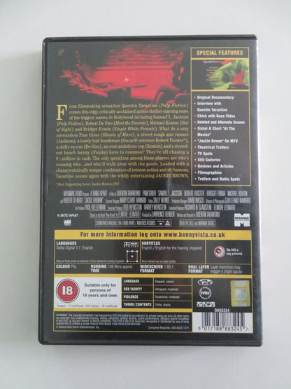 Jackie Brown - 2 disc Collector's edition (DVD) Pam Grier 1997 Region 2 Movie posters