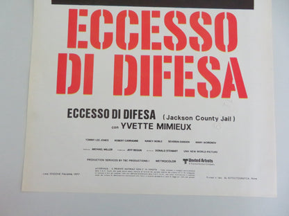 Jackson County Jail Italian Locandina Poster Yvette Mimieux Tommy Lee Jones 1977 Movie posters