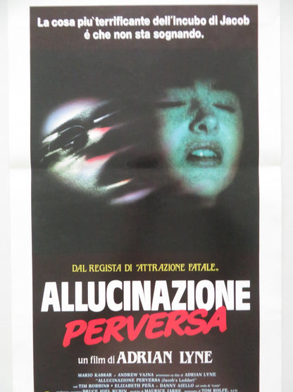 JACOB'S LADDER ITALIAN LOCANDINA POSTER TIM ROBBINS ELIZABETH PENA 1990 Movie posters