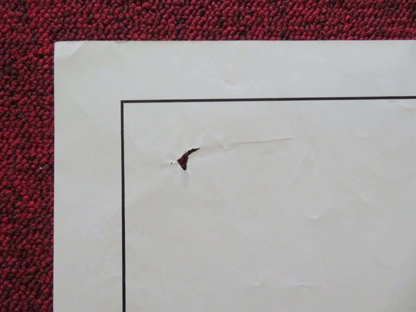 JAGGED EDGE FOLDED US ONE SHEET POSTER GLENN CLOSE JEFF BRIDGES 1985 Movie posters