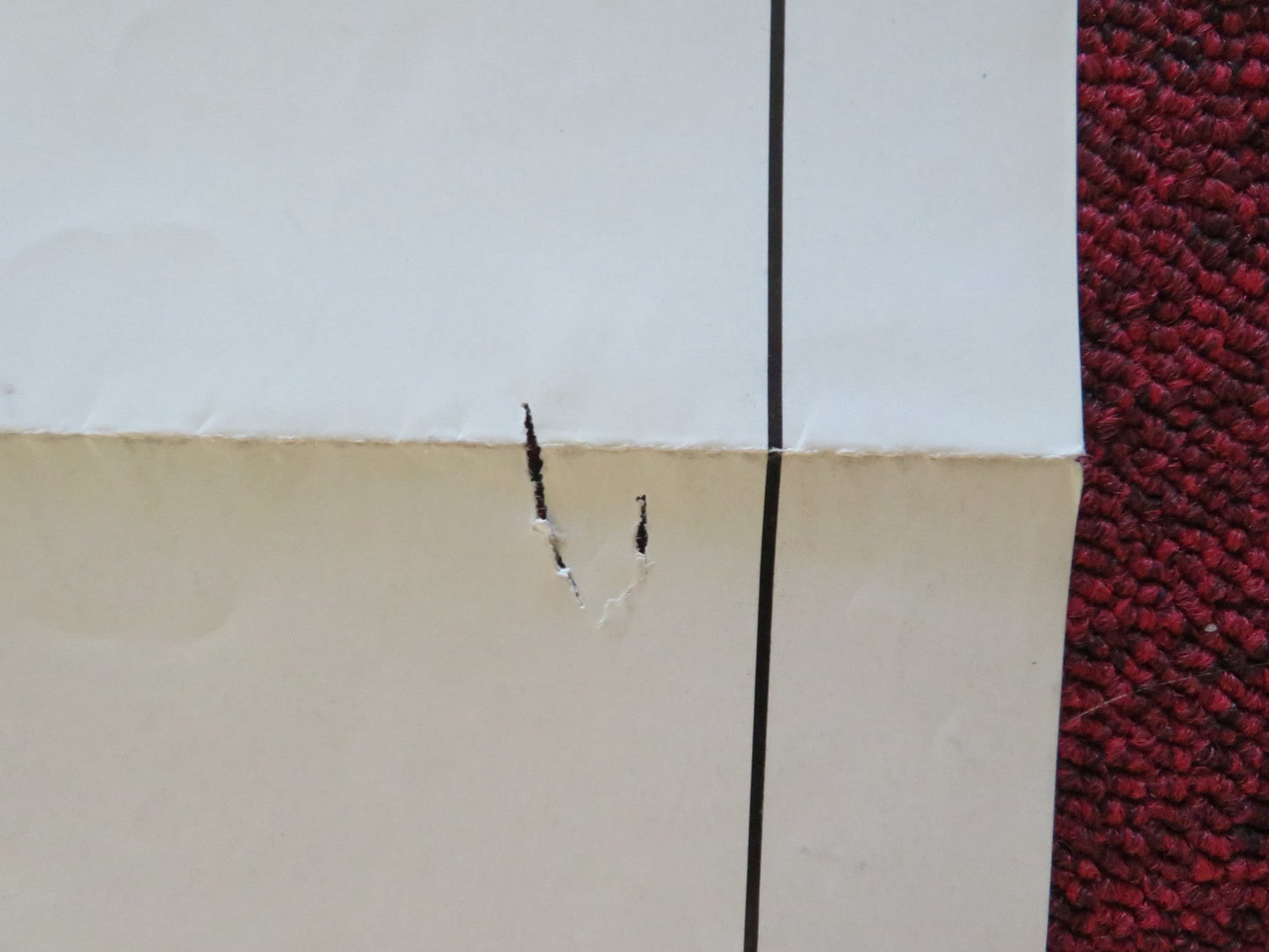 JAGGED EDGE FOLDED US ONE SHEET POSTER GLENN CLOSE JEFF BRIDGES 1985 Movie posters