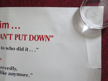 JAGGED EDGE UK QUAD ROLLED POSTER JEFF BRIDGES GLENN CLOSE 1985 Rendezvous Cinema Movie posters