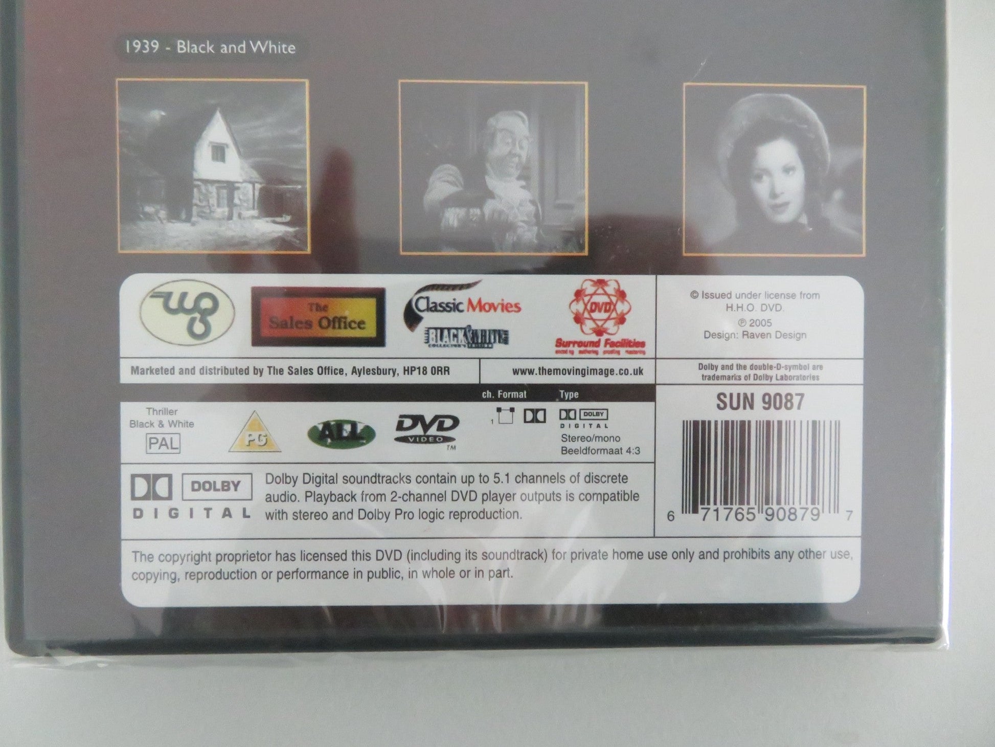 Jamaica Inn (DVD) Charles Laughton Horace Hodges 1939 Region All Movie posters