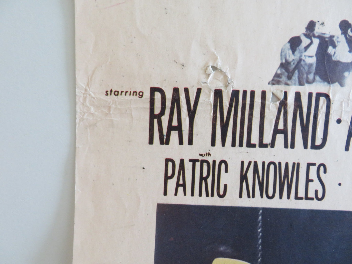 JAMAICA RUN US INSERT POSTER RAY MILLAND ARLENE DAHL 1953 Rendezvous Cinema Movie posters