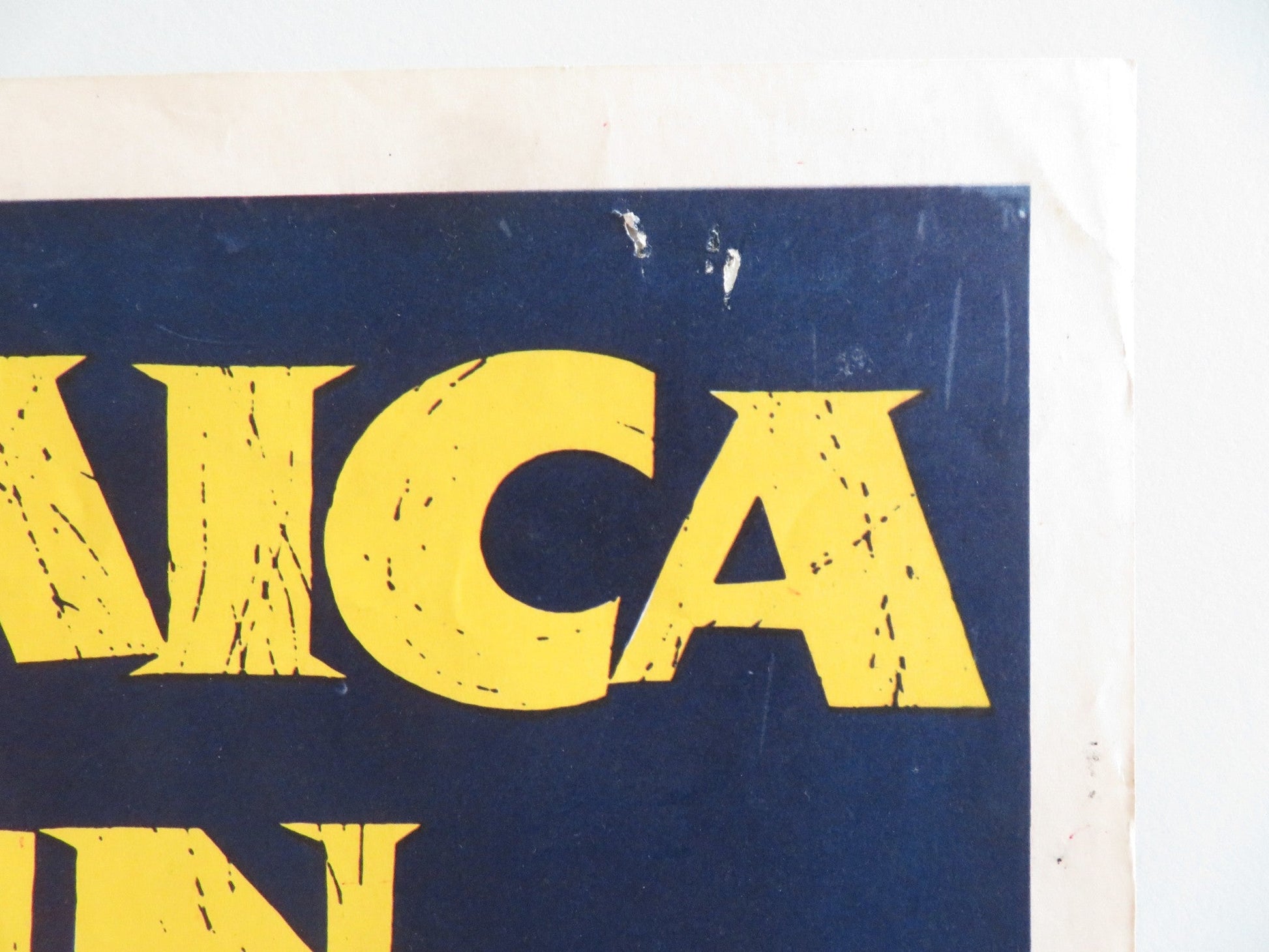 JAMAICA RUN US INSERT POSTER RAY MILLAND ARLENE DAHL 1953 Rendezvous Cinema Movie posters