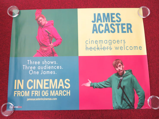James Acaster: Cinemagoers Welcome UK Quad Rolled Poster Stuart Laws 2026 Movie posters