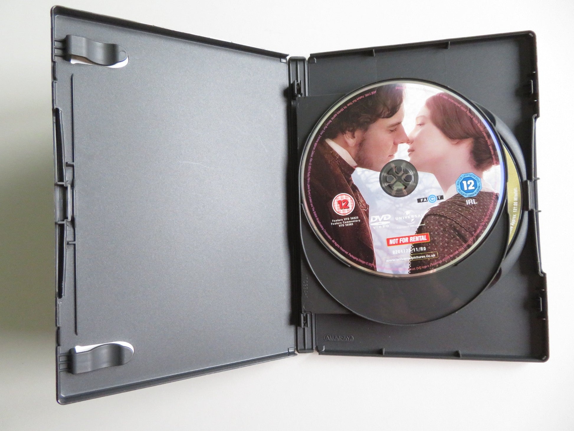 JANE EYRE / PRIDE AND PREJUDICE / SENSE AND SENSIBILITY (DVD) 1995 REGION 2 Movie posters