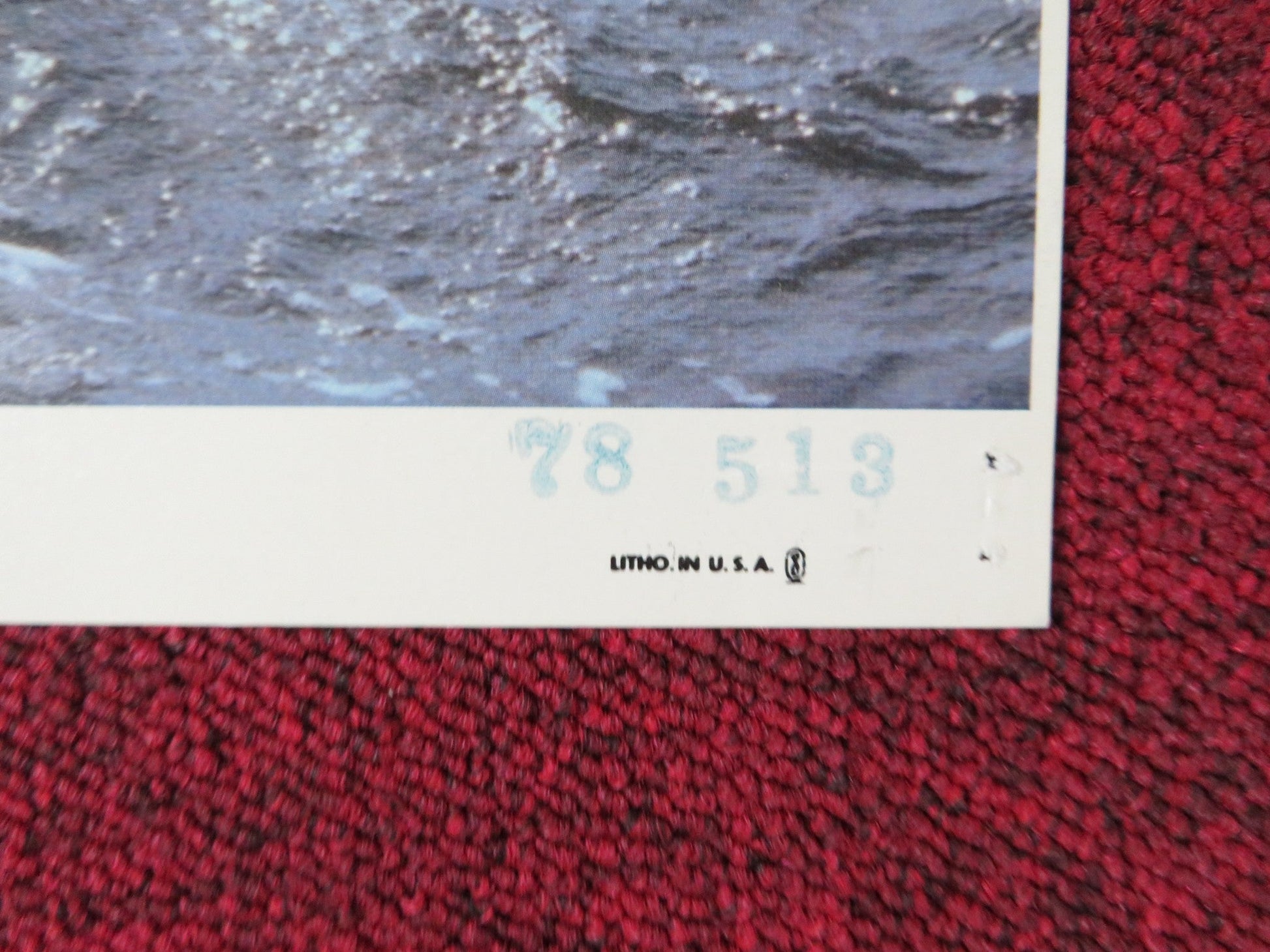 JAWS 2 - B LOBBY CARD ROY SCHEIDER MURRAY HAMILTON 1978 Rendezvous Cinema Movie posters