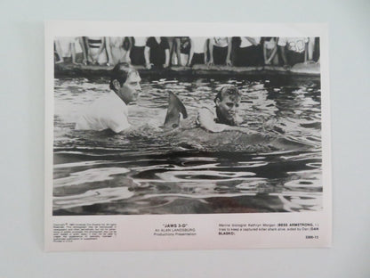 JAWS 3 - D MOVIE STILL PHOTO LOT OF 2 BESS ARMSTRONG DAN BLASKO 1983 Movie posters