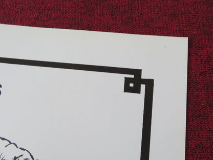 JAWS OF THE DRAGON FOLDED US ONE SHEET POSTER SEOK - HOON NAM MING - GYU CHOE 1974 Rendezvous Cinema Movie posters