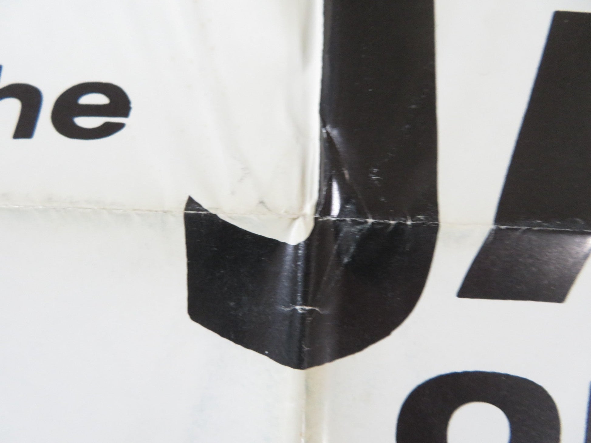 JAWS OF THE DRAGON FOLDED US ONE SHEET POSTER SEOK - HOON NAM MING - GYU CHOE 1974 Rendezvous Cinema Movie posters