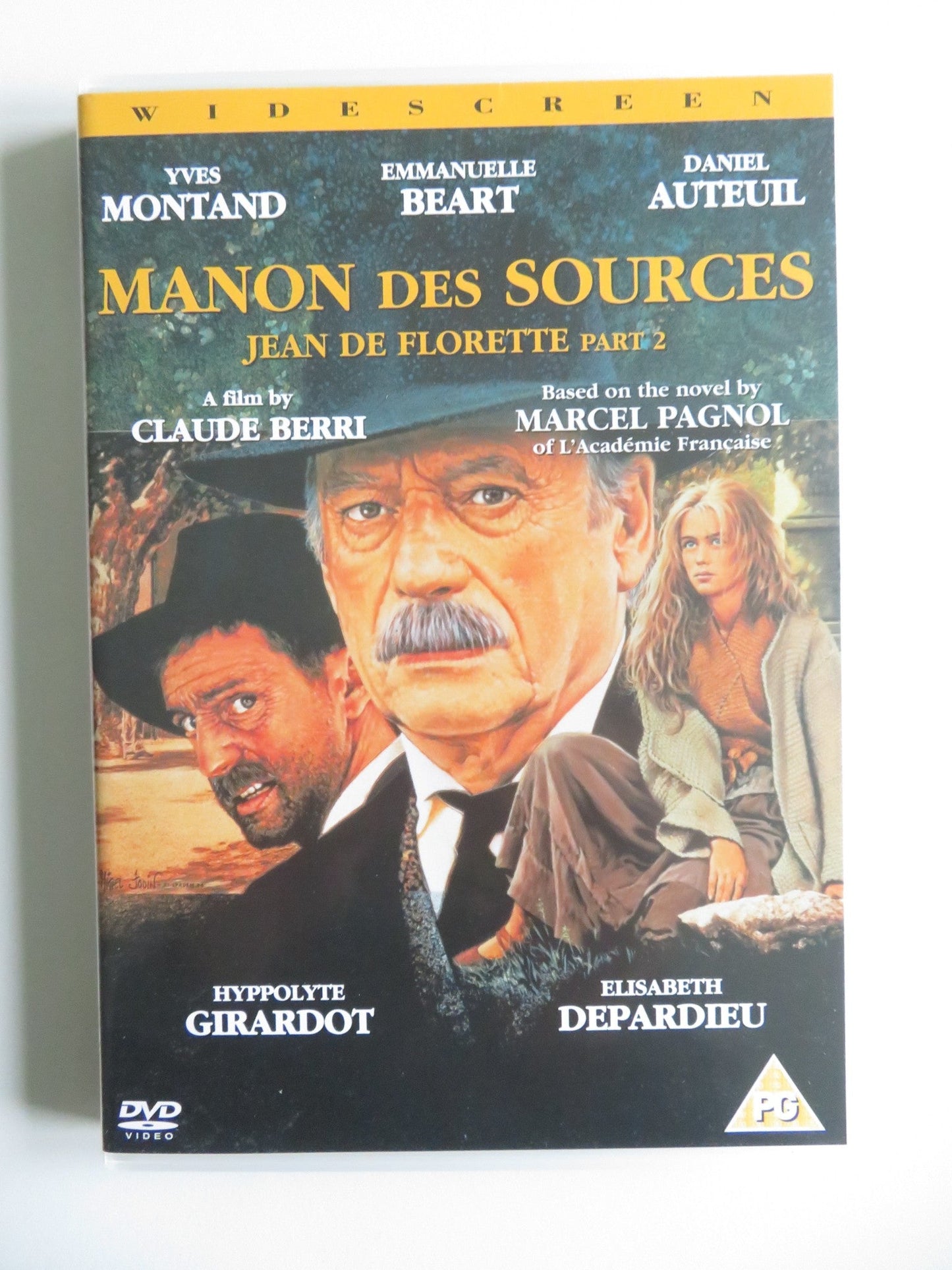JEAN DE FLORETTE & MANON DES SOURCES (DVD BOXSET) GERARD DEPARDIEU 1986 REGION 2 Movie posters