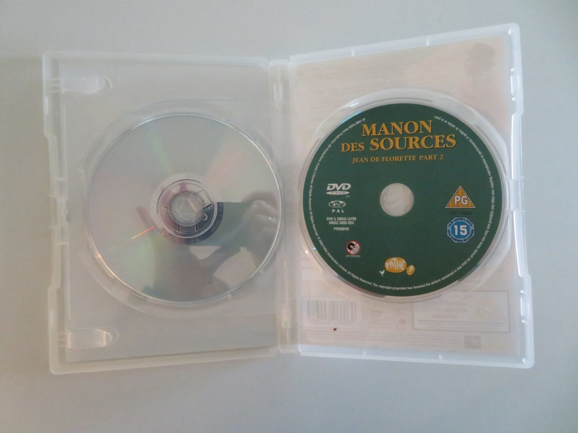 JEAN DE FLORETTE / MANON DES SOURCES (DVD) YVES MONTAND DEPARDIEU 1986 REGION 2 Movie posters