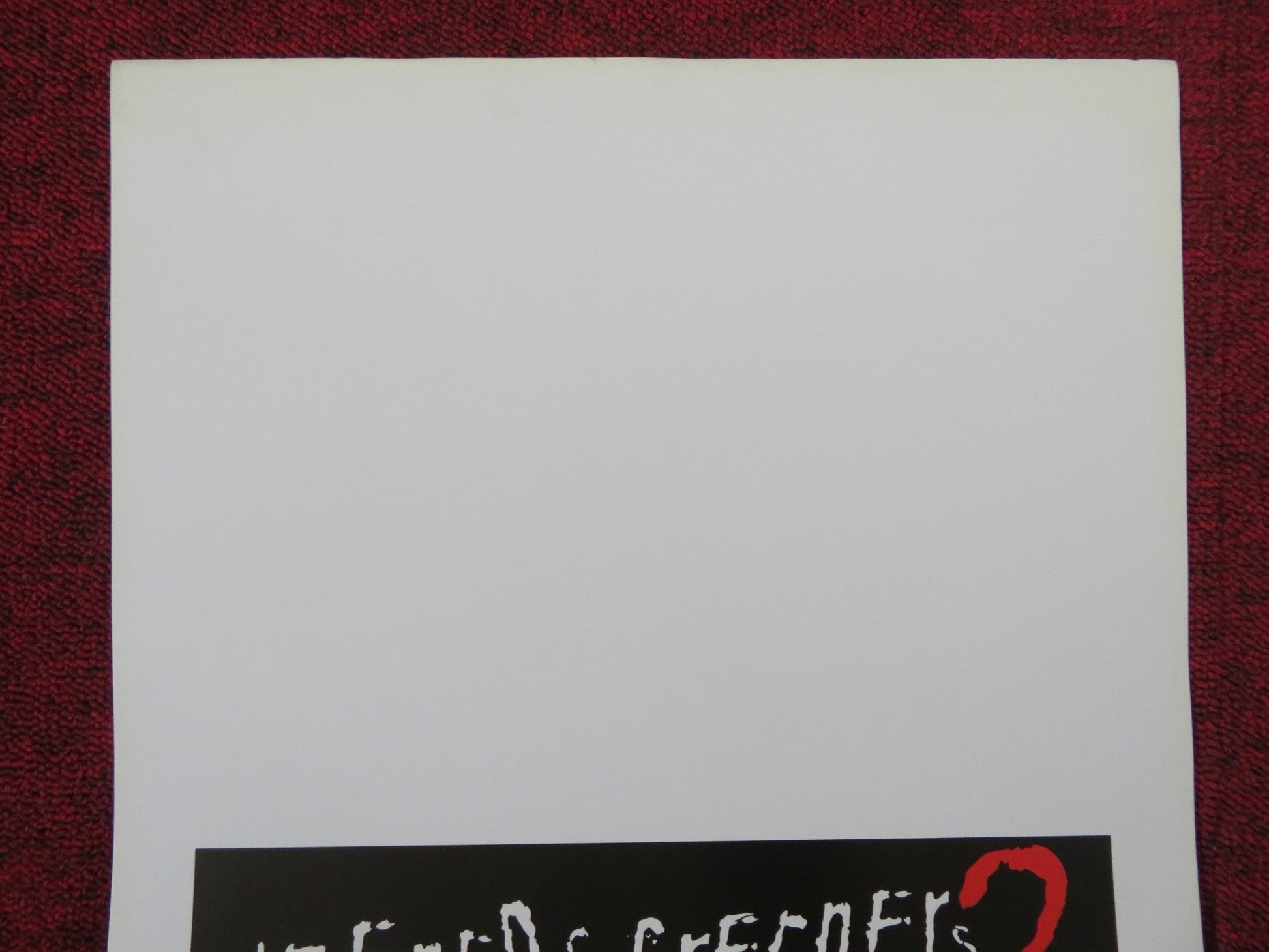 JEEPERS CREEPERS 2 ITALIAN LOCANDINA POSTER RAY WISE JONATHAN BRECK 2003 Rendezvous Cinema Movie posters