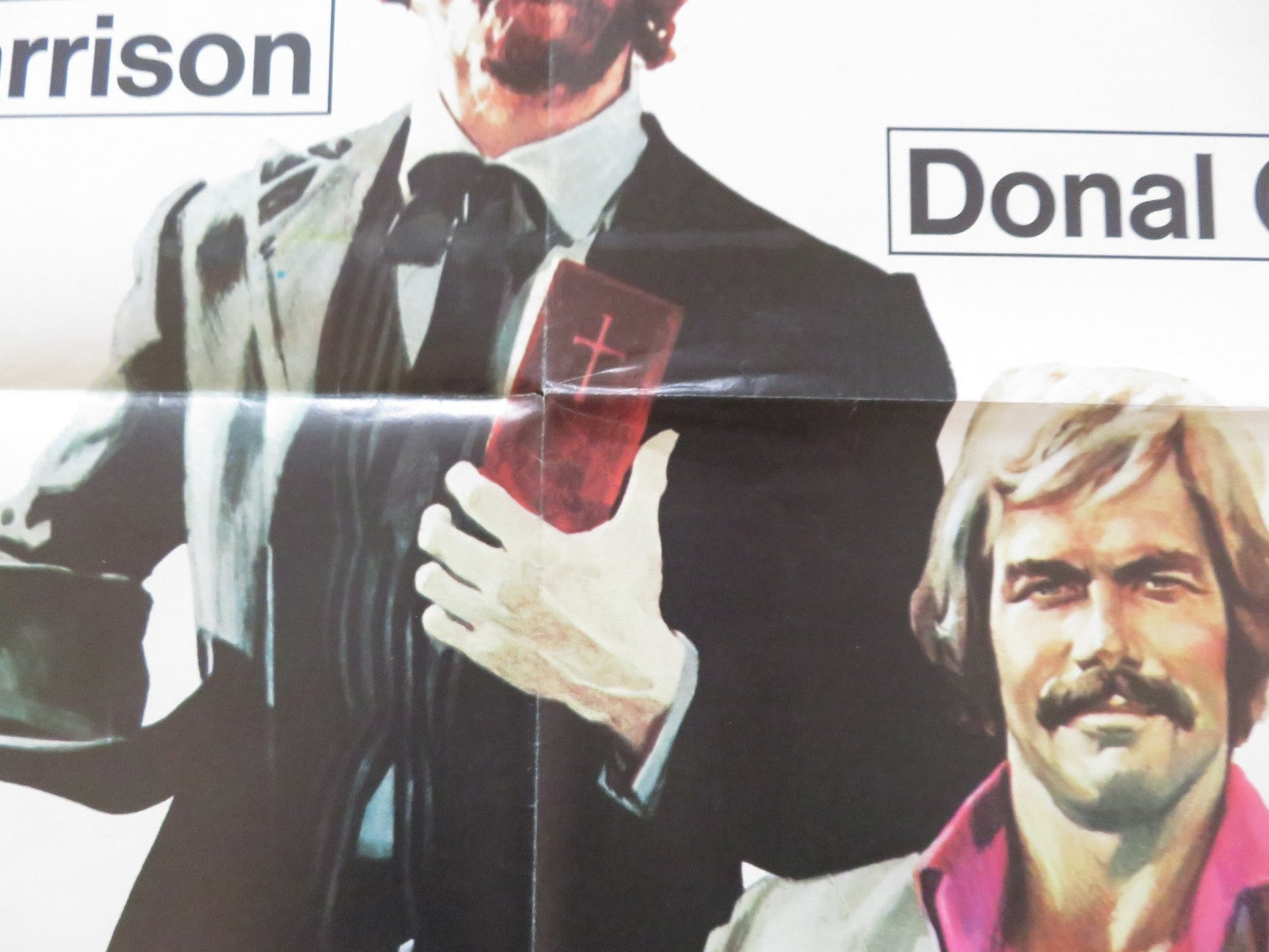 JESSE & LESTER - TWO BROTHERS IN A PLACE CALLED TRINITY GERMAN A1 POSTER FOLDED Rendezvous Cinema Movie posters