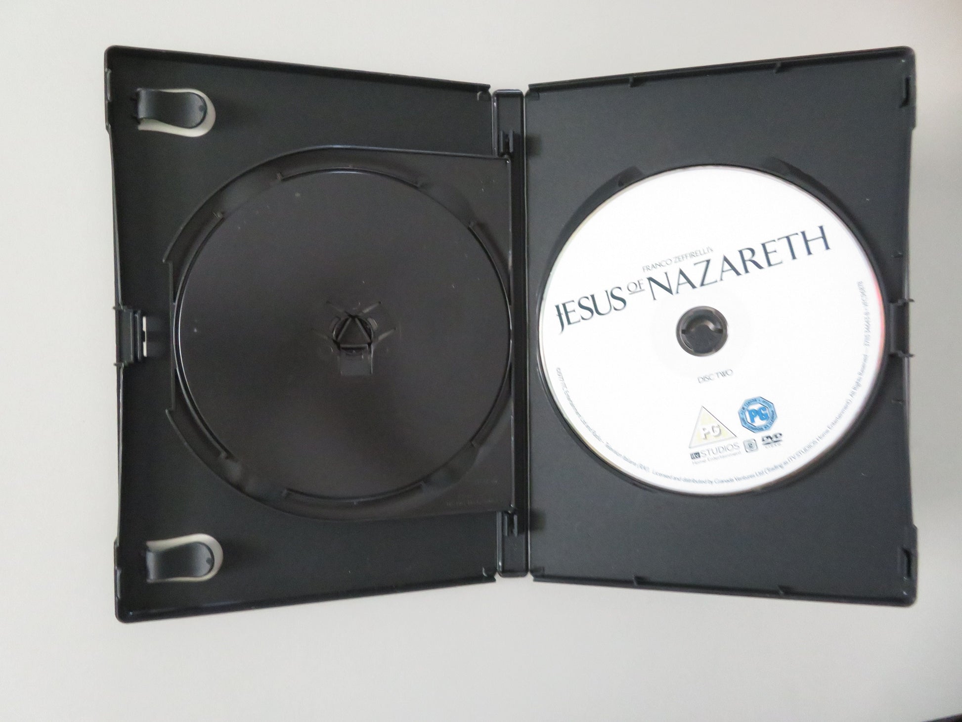 Jesus of Nazareth (DVD) Robert Powell Olivia Hussey L. Olivier 1977 Region 2 Movie posters