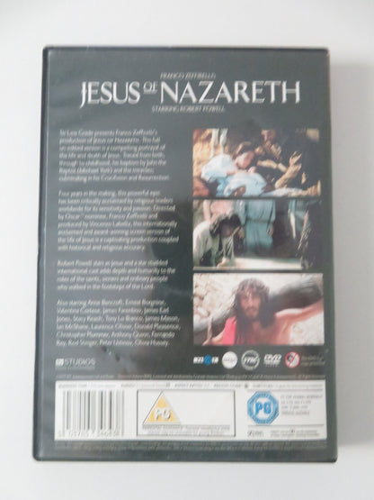 Jesus of Nazareth (DVD) Robert Powell Olivia Hussey L. Olivier 1977 Region 2 Movie posters