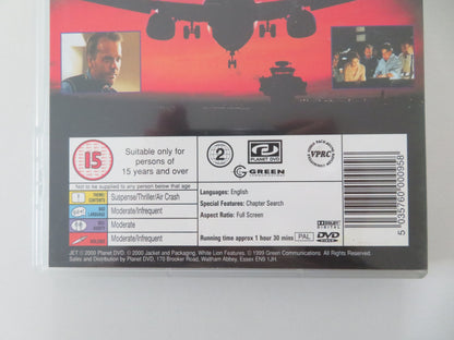 Jet (DVD) Kiefer Sutherland Robert Sean Leonard Kelly McGillis 1998 Region 2 Movie posters