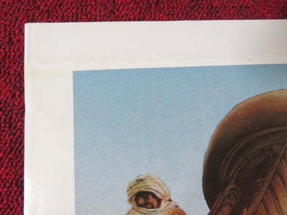 JEWEL OF THE NILE - B FOLDED US ONE SHEET POSTER MICHAEL DOUGLAS K. TURNER 1985 Rendezvous Cinema Movie posters