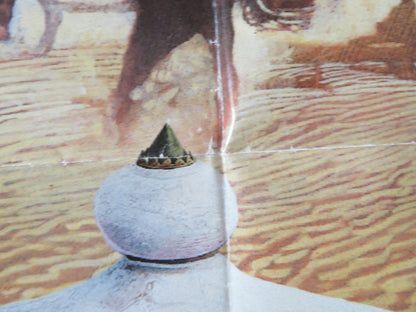 JEWEL OF THE NILE - B FOLDED US ONE SHEET POSTER MICHAEL DOUGLAS K. TURNER 1985 Rendezvous Cinema Movie posters