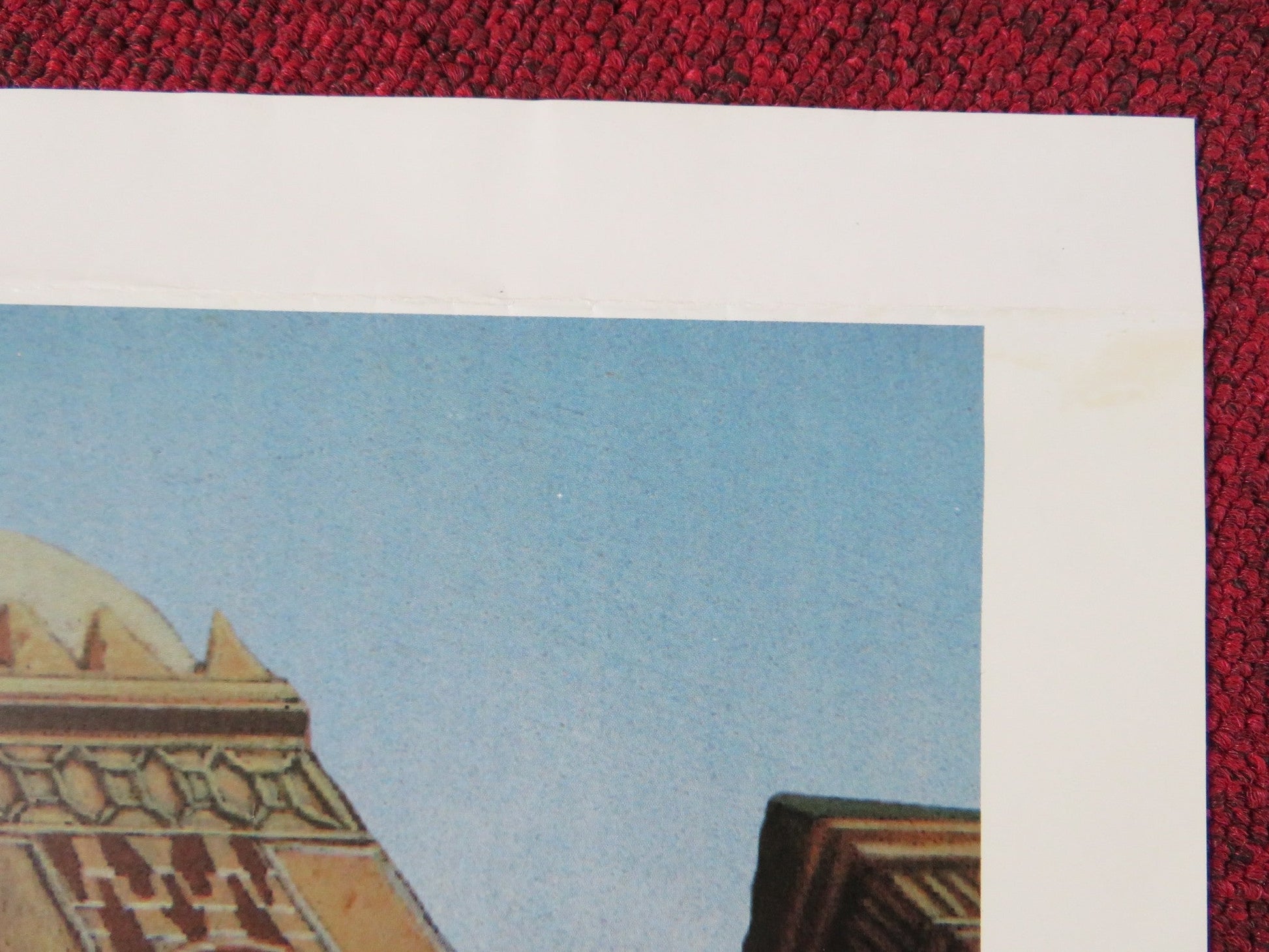 JEWEL OF THE NILE - B FOLDED US ONE SHEET POSTER MICHAEL DOUGLAS K. TURNER 1985 Rendezvous Cinema Movie posters