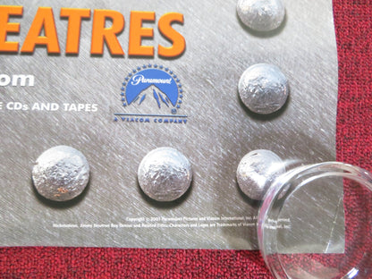 JIMMY NEUTRON: BOY GENIUS US ONE SHEET ROLLED POSTER MEGAN CAVANAGH DECARLO 2001 Rendezvous Cinema Movie posters