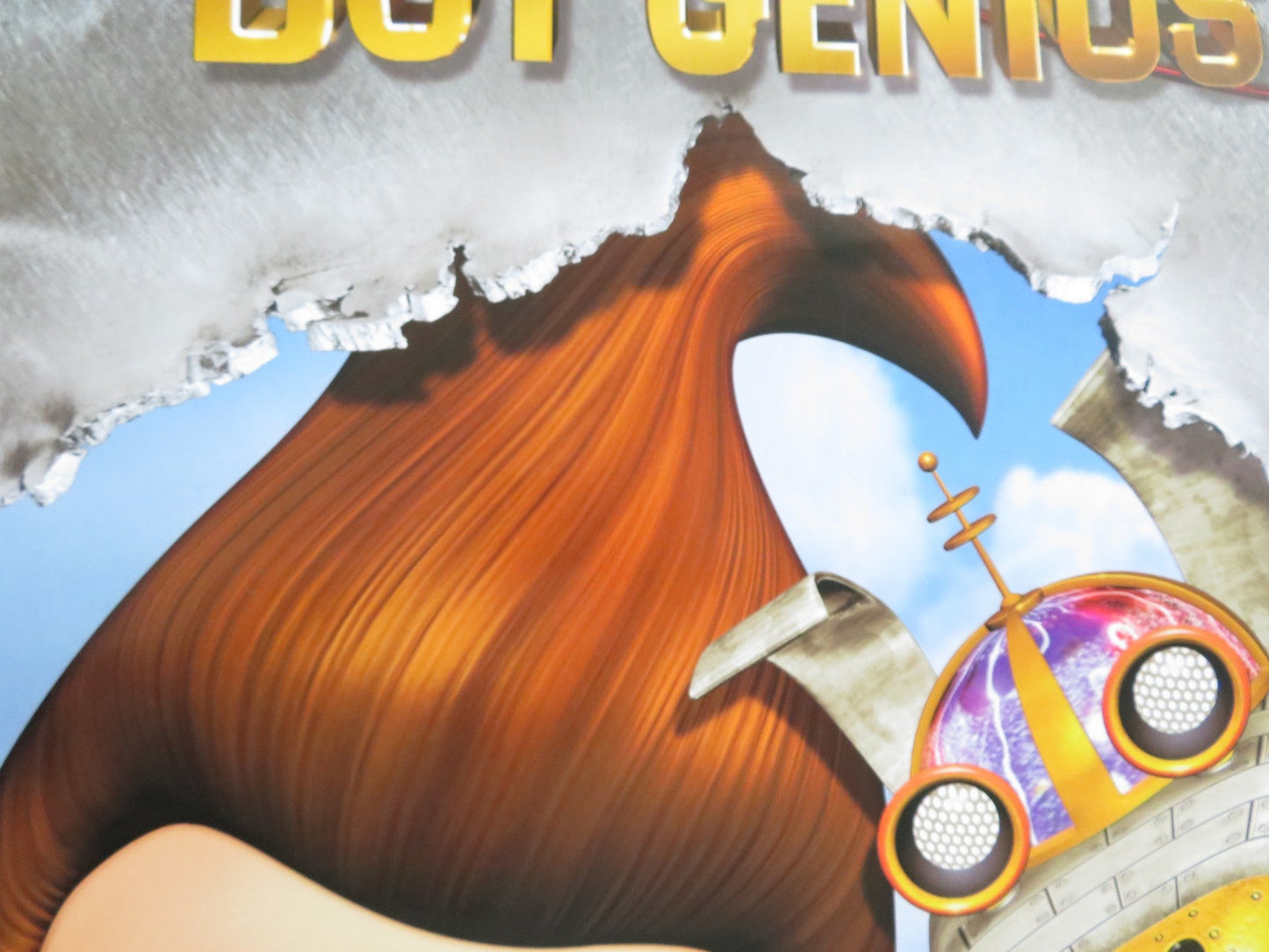 JIMMY NEUTRON: BOY GENIUS US ONE SHEET ROLLED POSTER MEGAN CAVANAGH DECARLO 2001 Rendezvous Cinema Movie posters