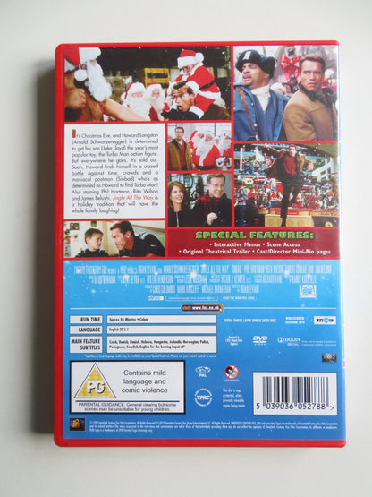 JINGLE ALL THE WAY (DVD) ARNOLD SCHWARZENEGGER SINBAD 1996 REGION 2 - Rendezvous Cinema