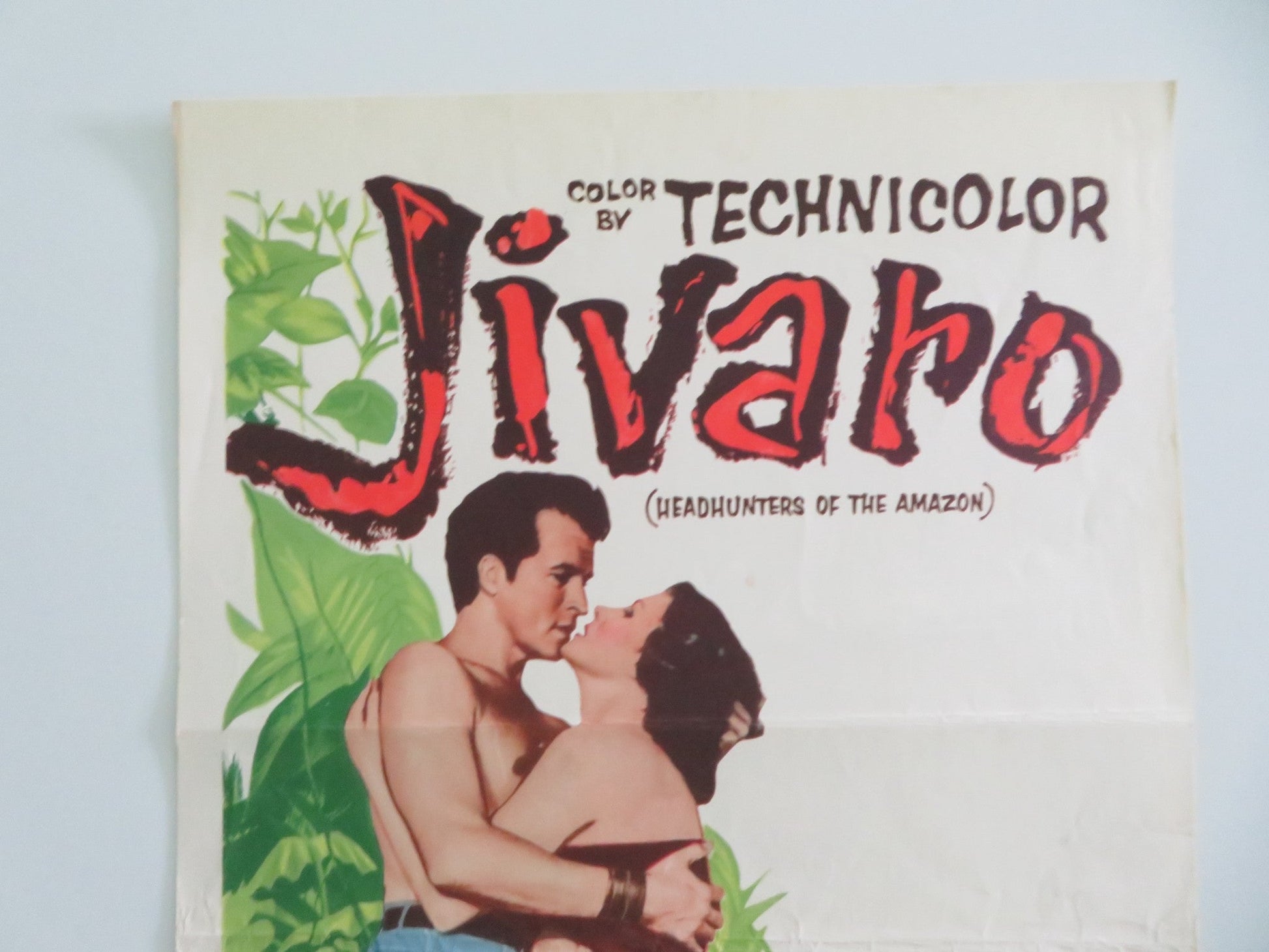 Jivaro US Insert Poster Fernando Lamas Rhonda Fleming 1953 Movie posters