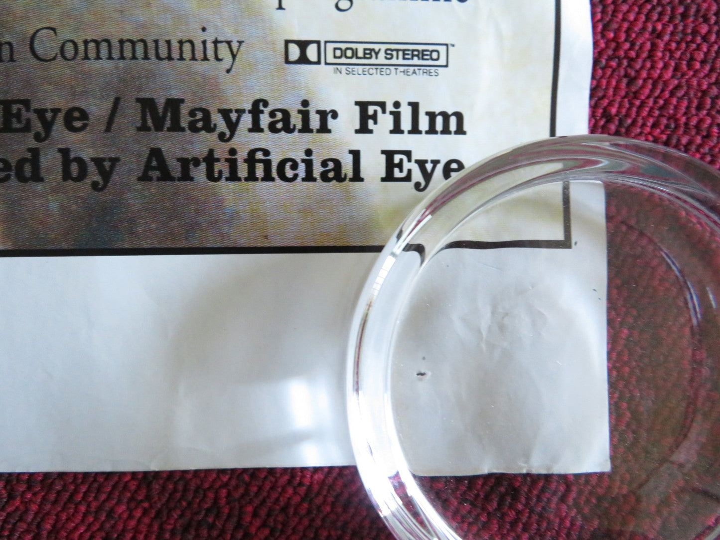 JOAN THE MAID 2: THE PRISONS UK QUAD ROLLED POSTER SANDRINE BONNAIRE 1994 Rendezvous Cinema Movie posters