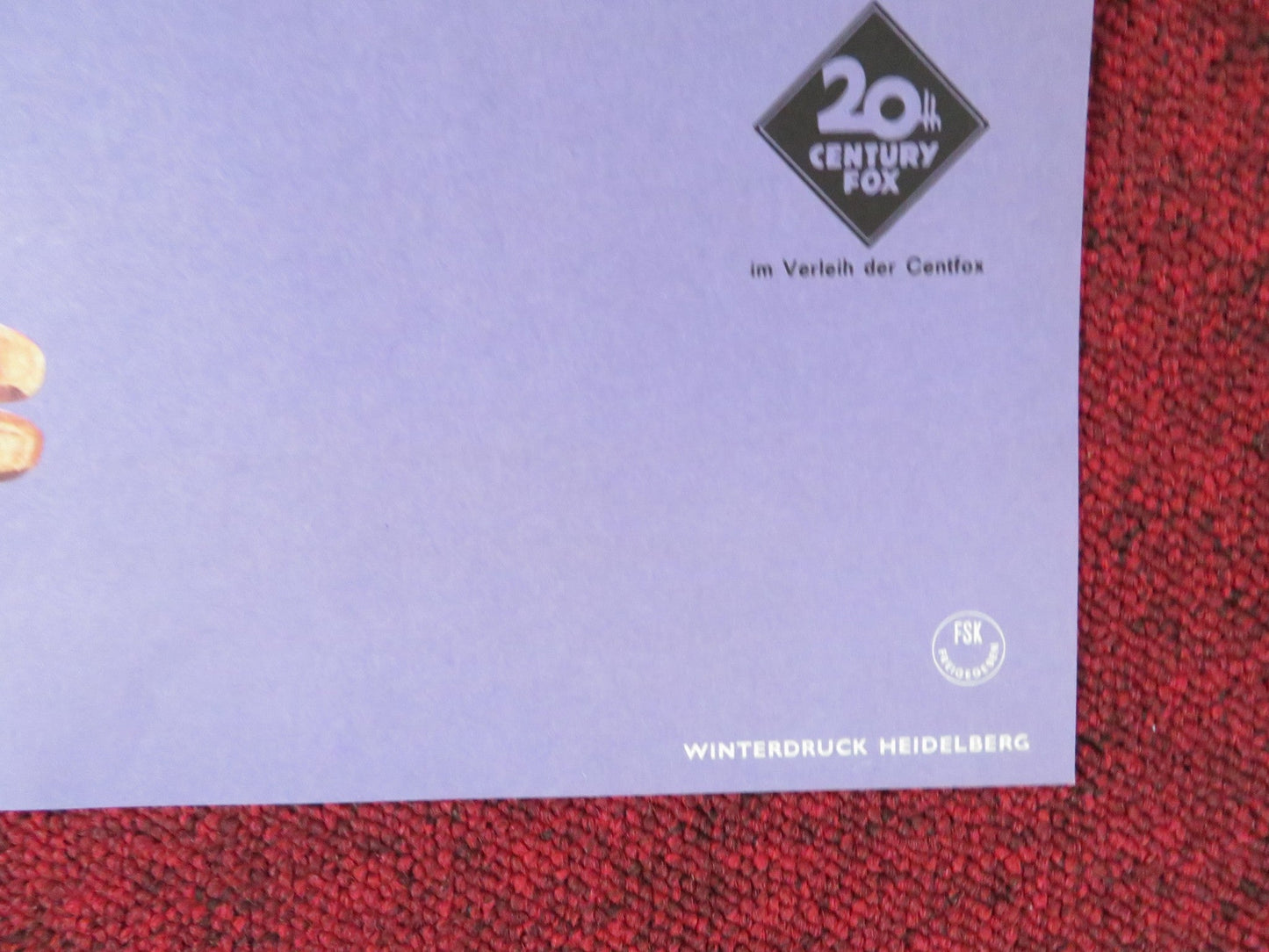 JOANNA GERMAN A1 POSTER FOLDED GENEVIEVE WAITE DONALD SUTHERLAND 1969 Rendezvous Cinema Movie posters