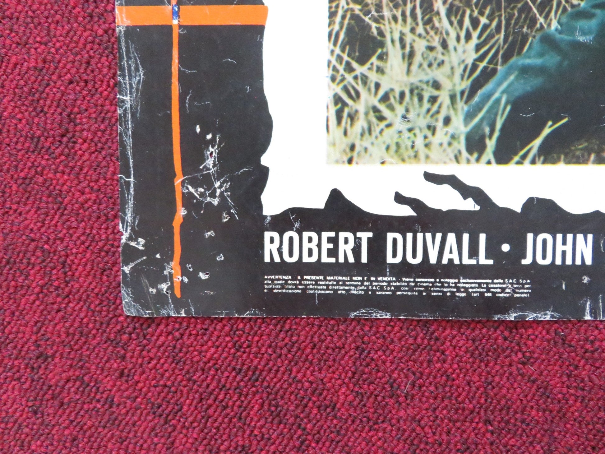 JOE KIDD - A ITALIAN FOTOBUSTA POSTER CLINT EASTWOOD ROBERT DUVALL 1972 Rendezvous Cinema Movie posters