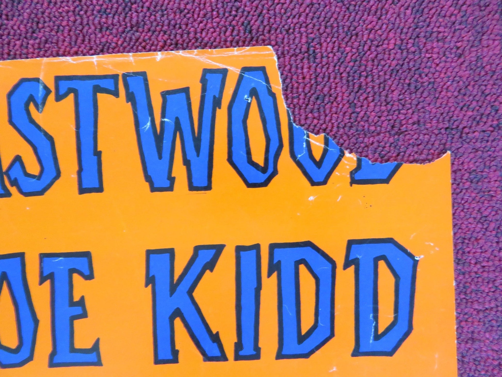 JOE KIDD - B ITALIAN FOTOBUSTA POSTER CLINT EASTWOOD ROBERT DUVALL 1972 Rendezvous Cinema Movie posters