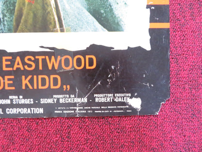 JOE KIDD - B ITALIAN FOTOBUSTA POSTER CLINT EASTWOOD ROBERT DUVALL 1972 Rendezvous Cinema Movie posters