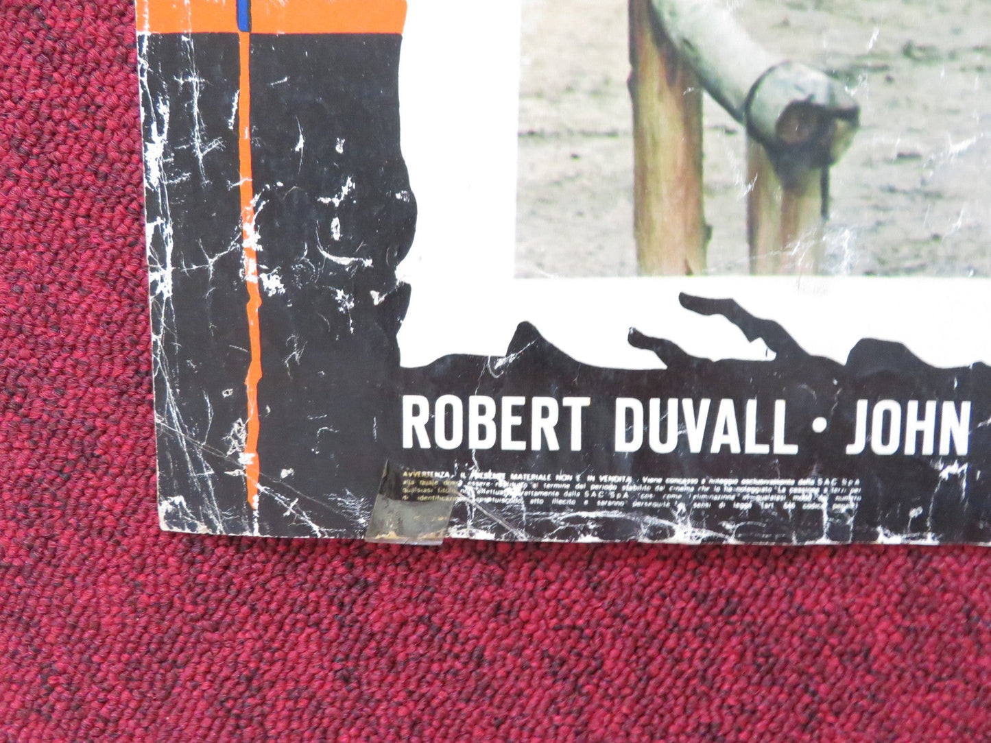 JOE KIDD - C ITALIAN FOTOBUSTA POSTER CLINT EASTWOOD ROBERT DUVALL 1972 Rendezvous Cinema Movie posters