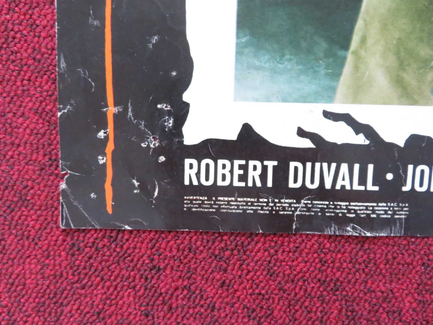 JOE KIDD - D ITALIAN FOTOBUSTA POSTER CLINT EASTWOOD ROBERT DUVALL 1972 Rendezvous Cinema Movie posters