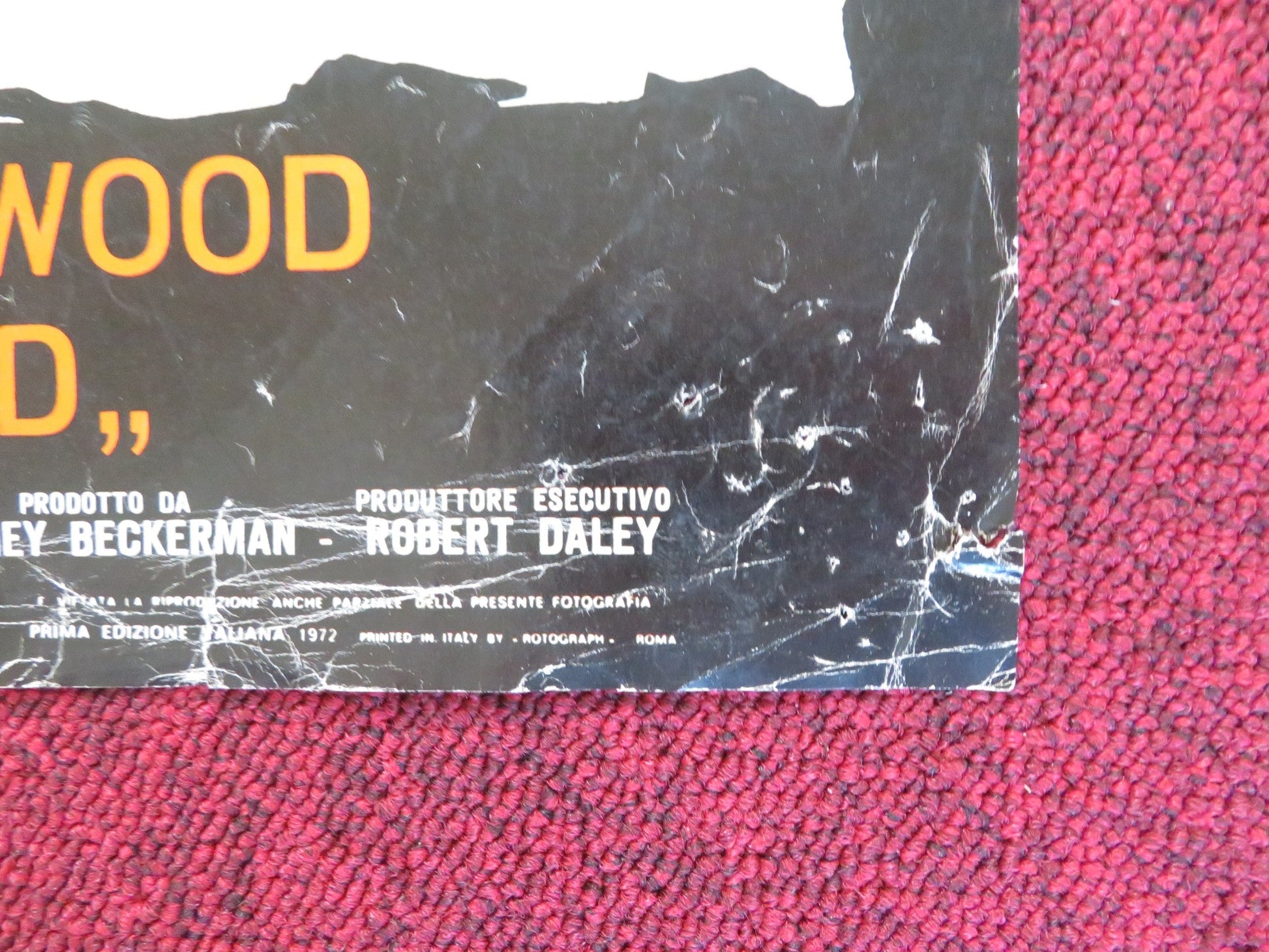 JOE KIDD - D ITALIAN FOTOBUSTA POSTER CLINT EASTWOOD ROBERT DUVALL 1972 Rendezvous Cinema Movie posters