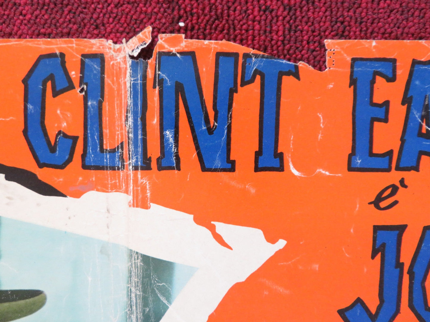 JOE KIDD - E ITALIAN FOTOBUSTA POSTER CLINT EASTWOOD ROBERT DUVALL 1972 Rendezvous Cinema Movie posters