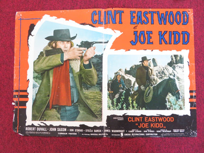 JOE KIDD - G ITALIAN FOTOBUSTA POSTER CLINT EASTWOOD ROBERT DUVALL 1972 Rendezvous Cinema Movie posters