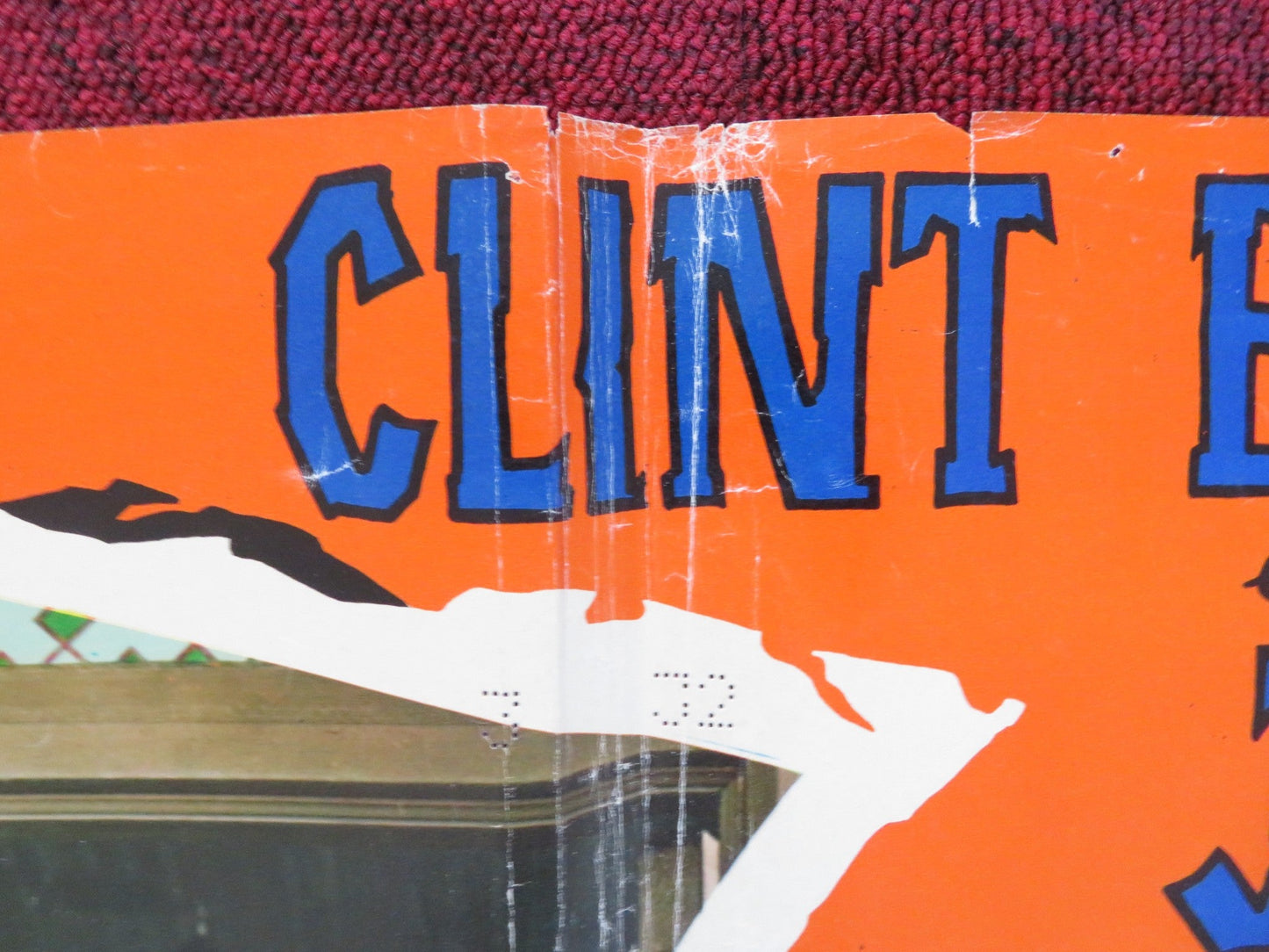 JOE KIDD - H ITALIAN FOTOBUSTA POSTER CLINT EASTWOOD ROBERT DUVALL 1972 Rendezvous Cinema Movie posters