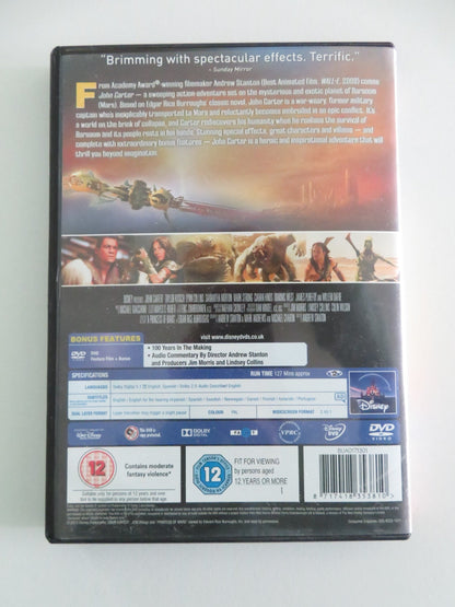 John Carter (DVD) Disney Taylor Kitsch Lynn Collins 2012 Region 2 Movie posters