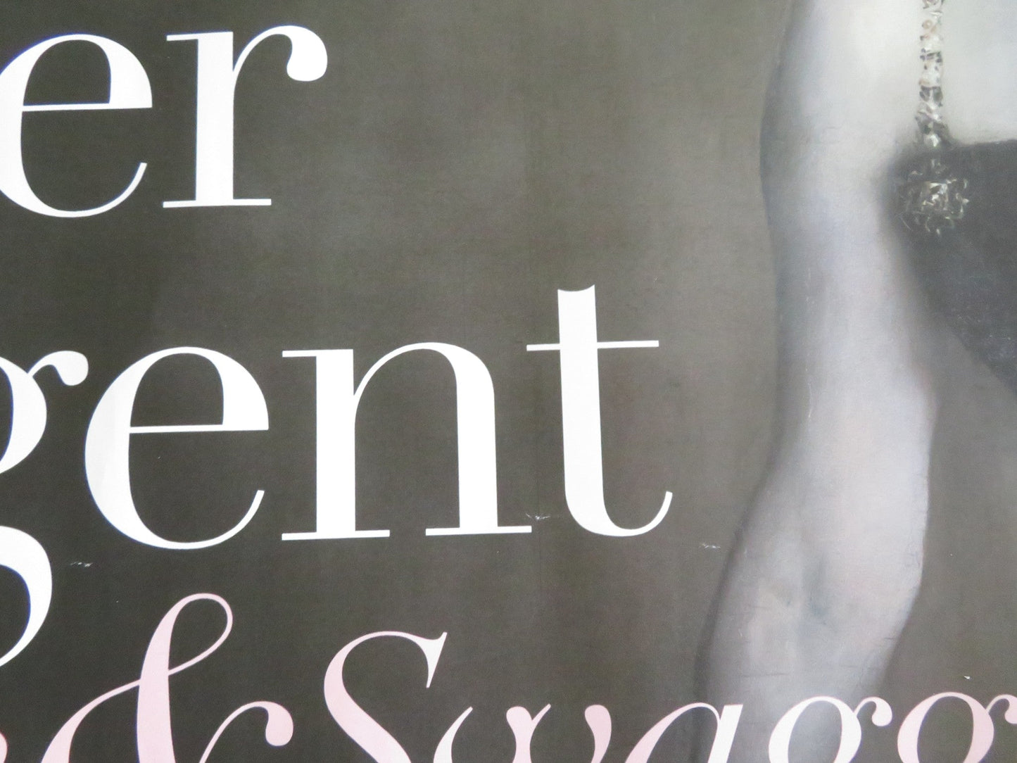 JOHN SINGER SARGEANT: FASHION AND SWAGGER UK QUAD ROLLED POSTER R. FINDLAY 2024 Movie posters