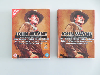 John Wayne Westerns Collection - 9 films (DVD BoxSet) M. O'Hara 2009 Region 2 Movie posters