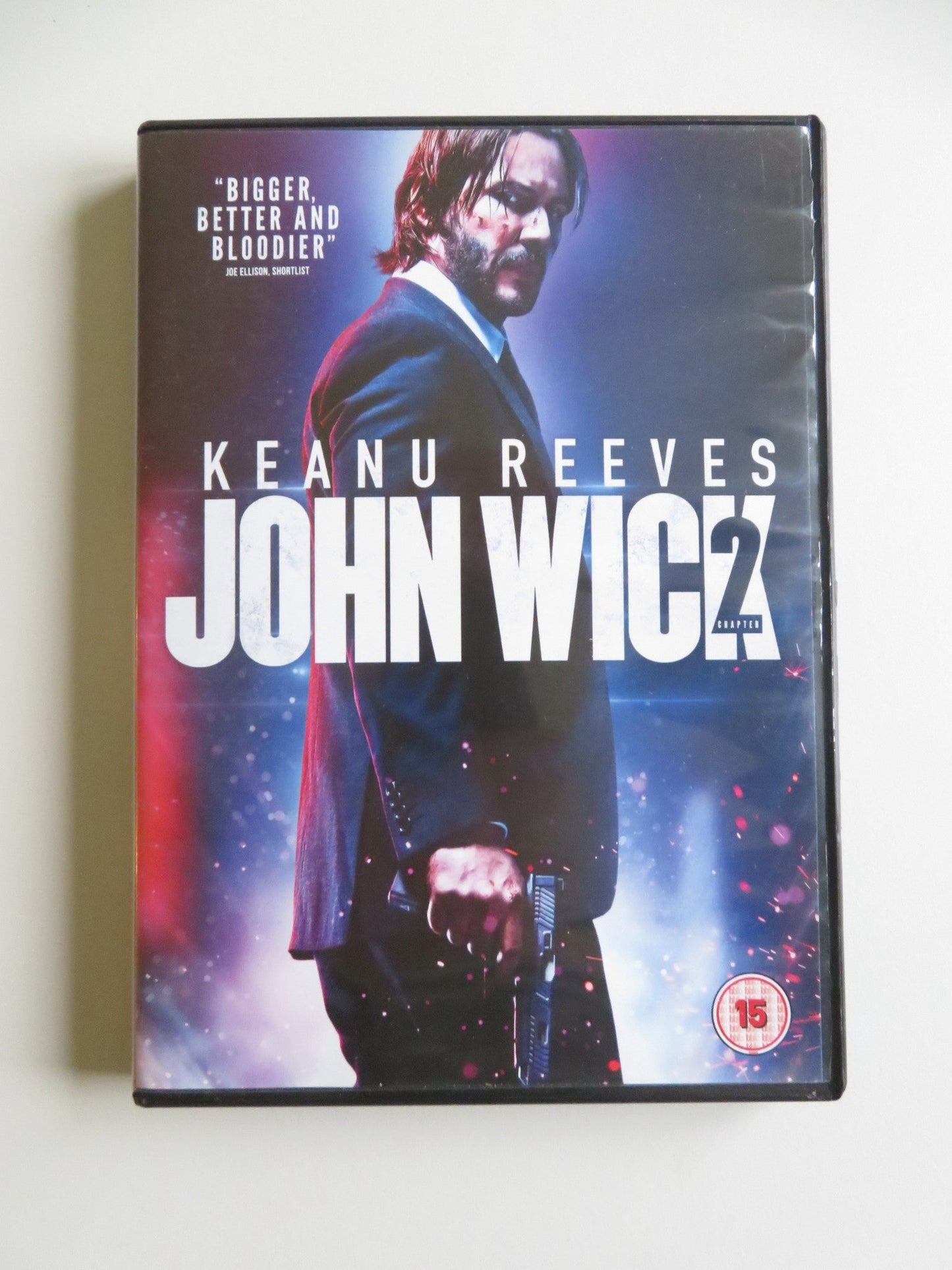 JOHN WICK: CHAPTER 2 (DVD) KEANU REEVES IAN MCSHANE 2017 REGION 2 Movie posters